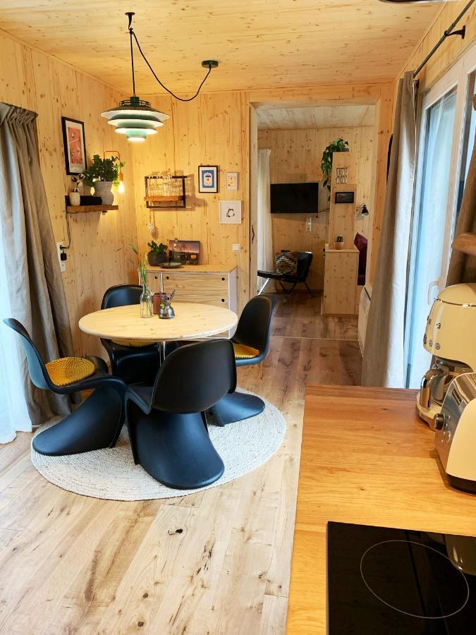 Hjem - Tiny Homes Direkt Am Wald Zwischen Allgaeu & Bodensee Bergatreute المظهر الخارجي الصورة