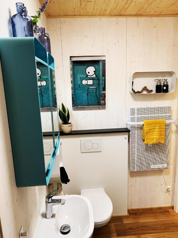 Hjem - Tiny Homes Direkt Am Wald Zwischen Allgaeu & Bodensee Bergatreute المظهر الخارجي الصورة