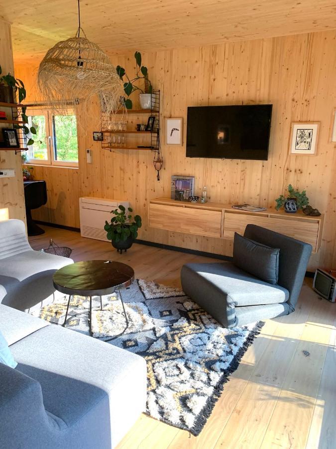 Hjem - Tiny Homes Direkt Am Wald Zwischen Allgaeu & Bodensee Bergatreute المظهر الخارجي الصورة