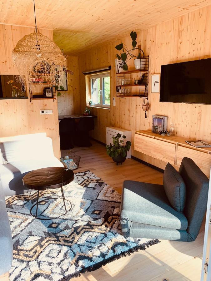Hjem - Tiny Homes Direkt Am Wald Zwischen Allgaeu & Bodensee Bergatreute المظهر الخارجي الصورة